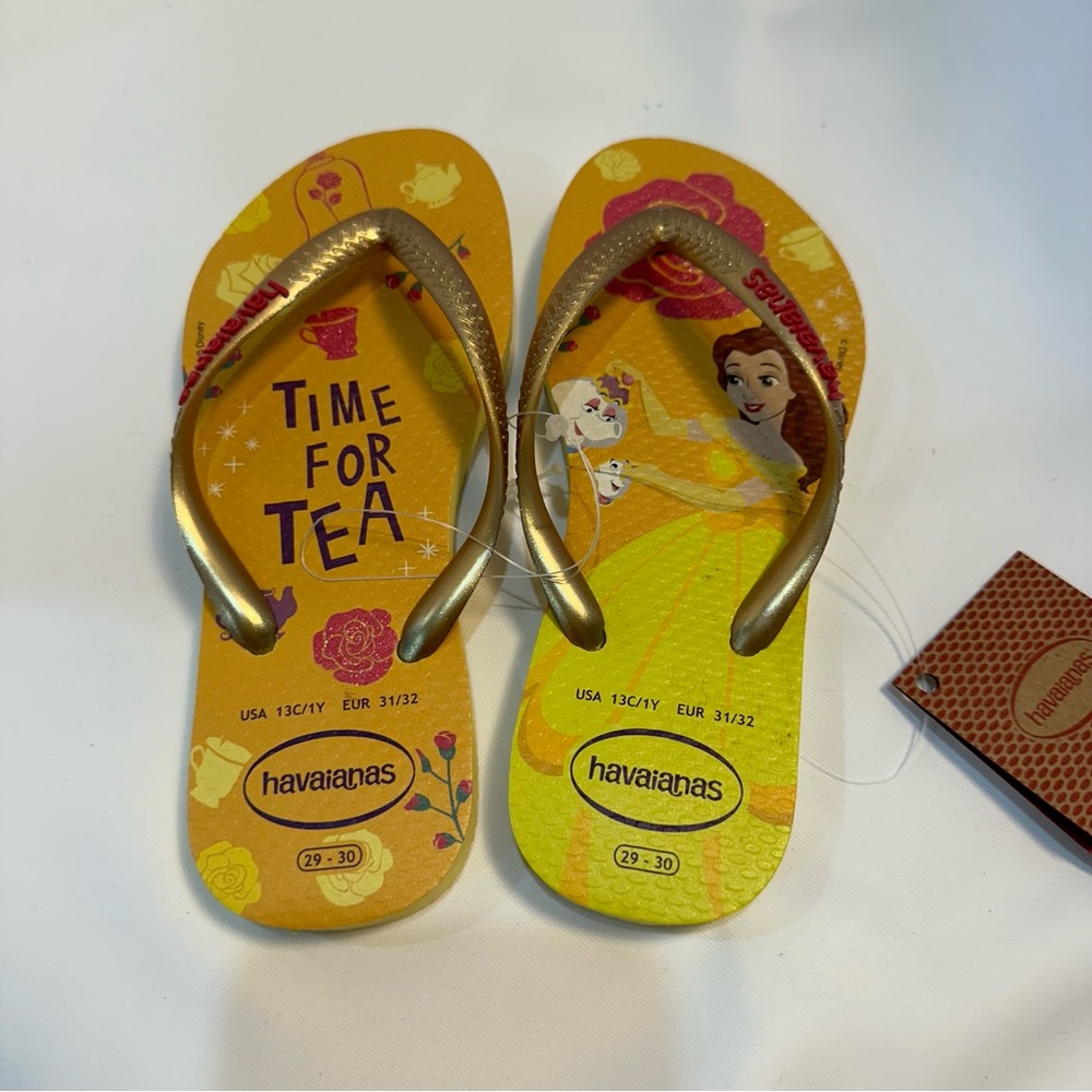 Toddler Beauty and the Beast Havaianas - Picture 2 of 8